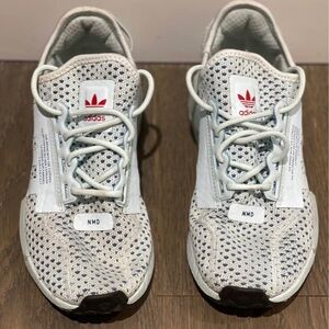 Adidas NMD Mesh Sneakers in blue and white youth 5.5